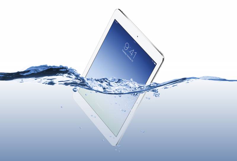 L'iPad est tombé dans l'eau... La solution