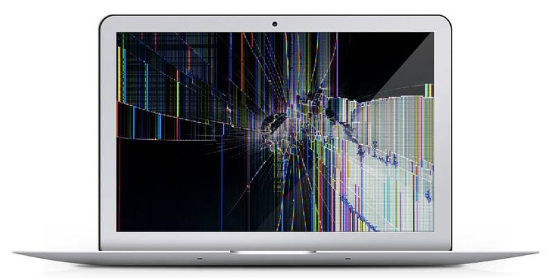 Remplacement de l'écran cassé d'un MacBook Air