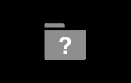 Urgence : un point d'interrogation sur un dossier clignote à l'écran du Mac...